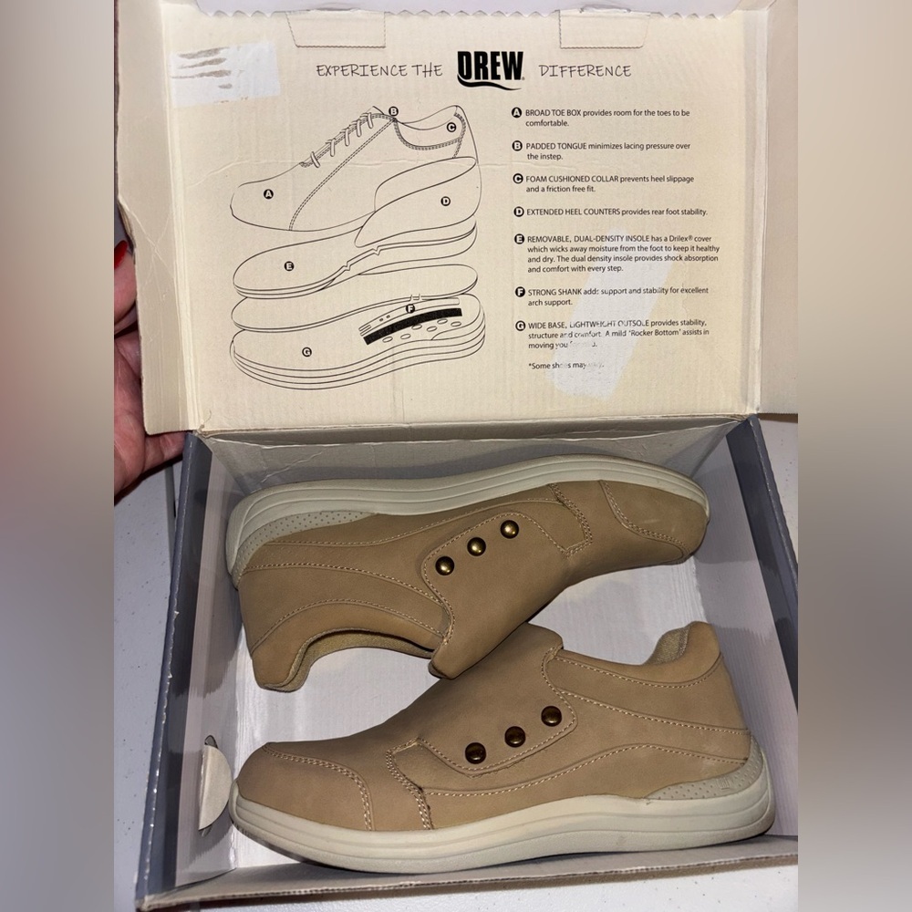 DREW Shoes Mens 7M Orthopedic Comfort Shoes